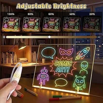 Colorful LED Writing Board